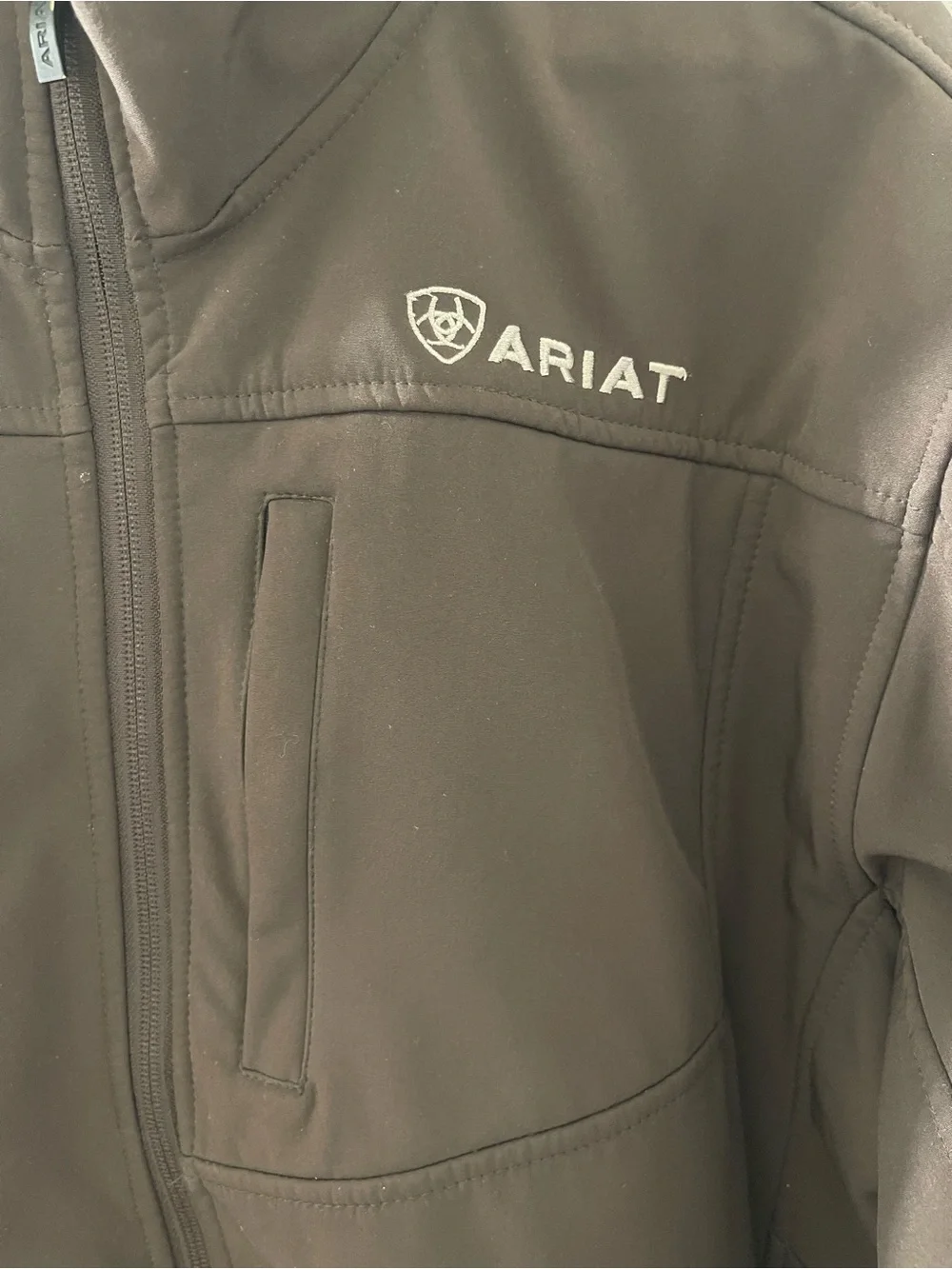 Ariat Men's Dark Brown Softshell Windbreaker Jacket